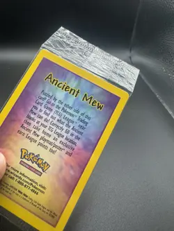 Ancient Mew SEALED Pokemon 2000 Movie Promo Holo Card - Image 3