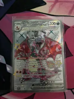 Pokemon Charizard ex SVP 074 Tera Holo English EX Card SVP Set - Image 3