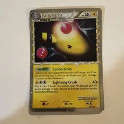 Ampharos (Prime) - 105/123 - Pokemon Heart Gold Soul Silver Card HP - Image 1