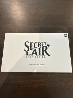 MTG Secret Lair Featuring: Not a Wolf Non-Foil Edition SEALED - Image 1