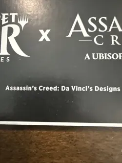 MTG Secret Lair Assassin's Creed: Da Vinci's Design's Non-foil Factory sealed. - Image 2