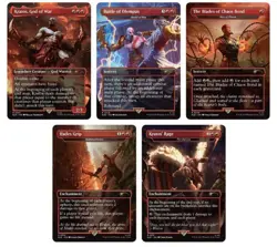 Magic The Gathering Secret Lair X God of War: Greek [non Foil] - Image 1