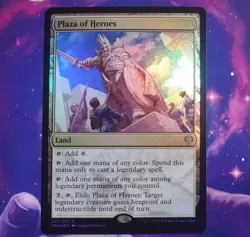Plaza of Heroes Dominaria United Foil Magic The Gathering NM - Image 1