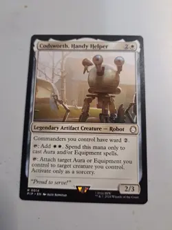 MTG: Codsworth, Handy Helper (LP): Fallout - Image 1