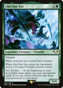 1x Old One Eye - NM - Warhammer 40,000 - SPARROW MAGIC mtg - Image 1