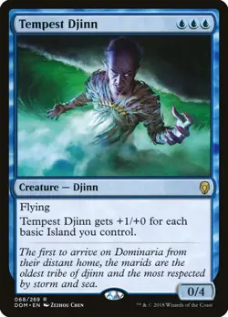 1x Tempest Djinn FOIL - NM - See Pic For Set - SPARROW MAGIC - Image 1