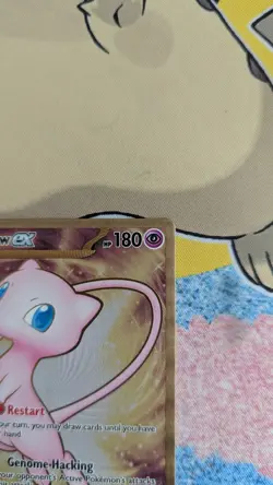 Mew EX 205/165 Metal Hyper Rare Gold Scarlet Violet 151 Pokemon Card TCG - Image 2