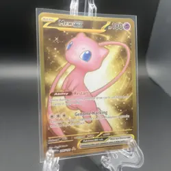 Mew EX 205/165 Metal Hyper Rare Gold Scarlet Violet 151 Pokemon Card TCG - Image 2