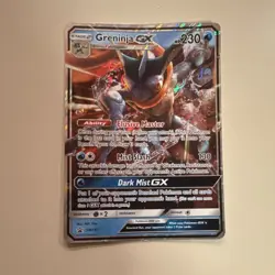 Pokemon Greninja GX SM197 Promo Holo Card SM Black Star Stage 2 230HP - Image 1