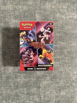 Pokemon TCG: Destined Rivals Booster Bundle 6 Packs Factory Sealed - Image 1