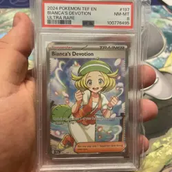 2024 Pokemon Bianca's Devotion 197/162 EN-SV Temporal Forces PSA 8 NM-MT - Image 1