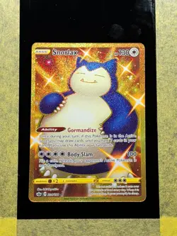 001 - Original Owner Snorlax 224/198 Chilling Reign Gold Secret Rare Pokemon - Image 1