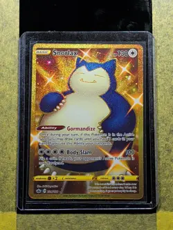 001 - Original Owner Snorlax 224/198 Chilling Reign Gold Secret Rare Pokemon - Image 3