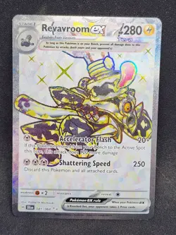 Revavroom ex Pokemon Shrouded Fable 081/064 Full Art Ultra Rare NM - Image 1