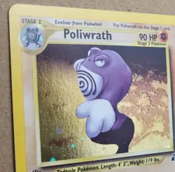Pokemon 1st Edition Poliwrath 9/75 Neo Discovery NM/Mint - Image 3