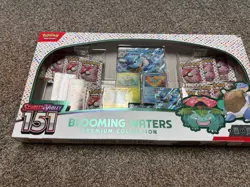 Pokemon TCG Scarlet and Violet 151: Blooming Waters Premium Collection Sealed - Image 1