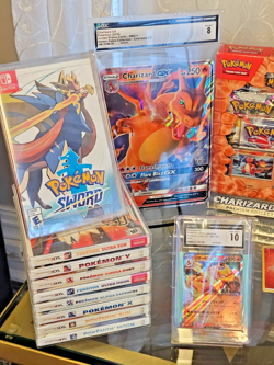 Nintendo Pokemon CHARIZARD Instant Fan Bundle 3DS collection Switch/Wii U CGC 10 - Image 4