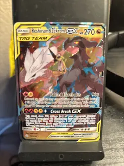 Pokemon TCG Reshiram & Zekrom GX 157/236 Cosmic Eclipse Tag Team - Image 1