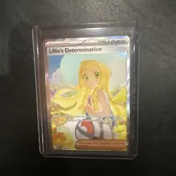 Lillie's Determination - 184/132 - SIR - Mega Evolutions - Pokemon - NM/M - Image 1