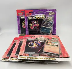 5x Pokemon TCG Ascended Heroes Tech Sticker Collection New Sealed Lot of 5 - Image 1