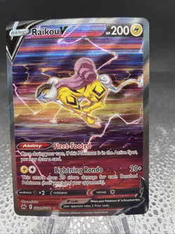 Pokemon TCG Raikou V GG41/GG70 Crown Zenith Ultra Rare NM - Image 1