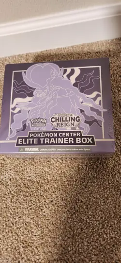 Pokemon Center Exclusive Chilling Reign Elite Trainer Box ETB - Image 1