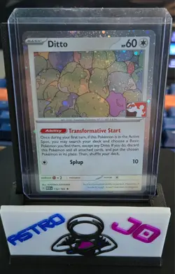 Pokemon TCG Ditto Pokemon Prize Pack Series 6 Promo Pokemon NM - Image 1
