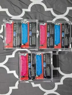 108 Pokemon White Flare Black Bolt Booster Packs Sealed WITH ACRYLIC CASE - Image 3