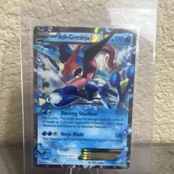 Pokemon Ash-Greninja EX XY133 XY Promo Holo 170HP Basic EN - Image 1