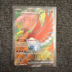 Pokemon: Ethan's Ho-Oh EX 209/182 Destined Rivals Ultra Rare - Image 1