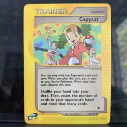 Pokemon TCG Trainer Expedition Base Set 138/165 Copycat Ken Sugimori NM - Image 1