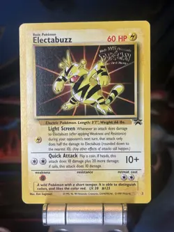 Pokemon TCG Electabuzz #2 The First Movie Promo - Image 1