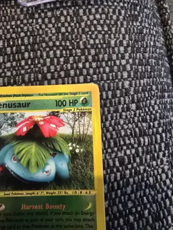 Venusaur Holo Rare Pokemon Card #30/165 E-Series 2002 Expedition Reverse Holo - Image 4