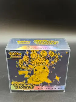 Pokemon Center Exclusive Surging Sparks Elite Trainer Box PC ETB SEALED - Image 1