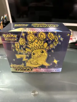 Pokemon Surging Sparks Elite Trainer Box ETB Pokemon Center Exclusive New Sealed - Image 1