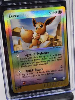 Eevee - Pokemon EX Sandstorm Reverse Holo 63/100, Near Mint+ (CGC 7.5) - Image 2