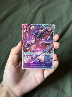 One Piece TCG - Vinsmoke Reiju PRERELEASE ENGLISH EB03-031 HEROINES SR Near Mint - Image 1