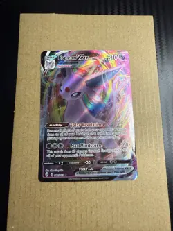 Espeon VMax 65/203: Evolving Skies Pokemon TCG Near Mint - Image 1