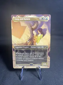 Aang And Katara - 69 - MTG Avatar: The Last Airbender - Borderless - Regular - Image 1