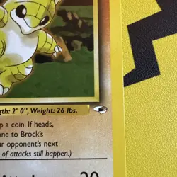Pokemon 1st Edition Card TCG Gym Heroes LP-NM Brock's Sandshrew 71/132 - Image 5