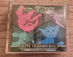 Pokemon Evolving Skies ETB + Acrylic case - Image 1
