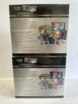 2 x Evolving Skies - Pokemon Center - ETB Elite Trainer Box - New Sealed Mint - Image 3