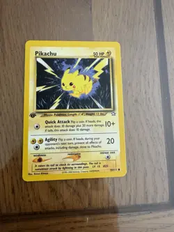 Pikachu Neo Genesis 1st Edition Common 70/111 Pokemon Card Near Mint - Image 1
