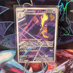 Pokemon Card Toxtricity 103/094 Illustration Rare Phantasmal Flames Near Mint - Image 1