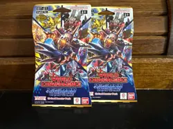 DIGIMON Card Game: World Convergence 12-card Booster Pack [BT-21], Set Of 2, NEW - Image 1