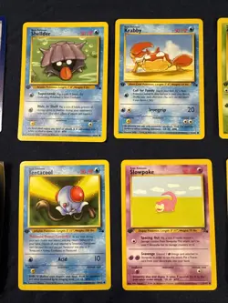 Pokemon Tcg Fossil 1st Edition Card Lot With Trainers - Image 4