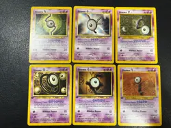 2002 Neo Destiny etc 1st edition Bundle 6 Vintage Pokemon Cards No Duplicates! - Image 1