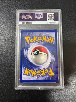 WOTC 1999 Vintage Pokemon Card Base Set Ponyta PSA 8 NM-MINT - Image 2