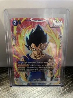Vegeta FB05-038 Alternate Art Dragon Ball Super TCG Card - Image 1