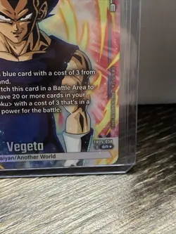 Vegeta FB05-038 Alternate Art Dragon Ball Super TCG Card - Image 4